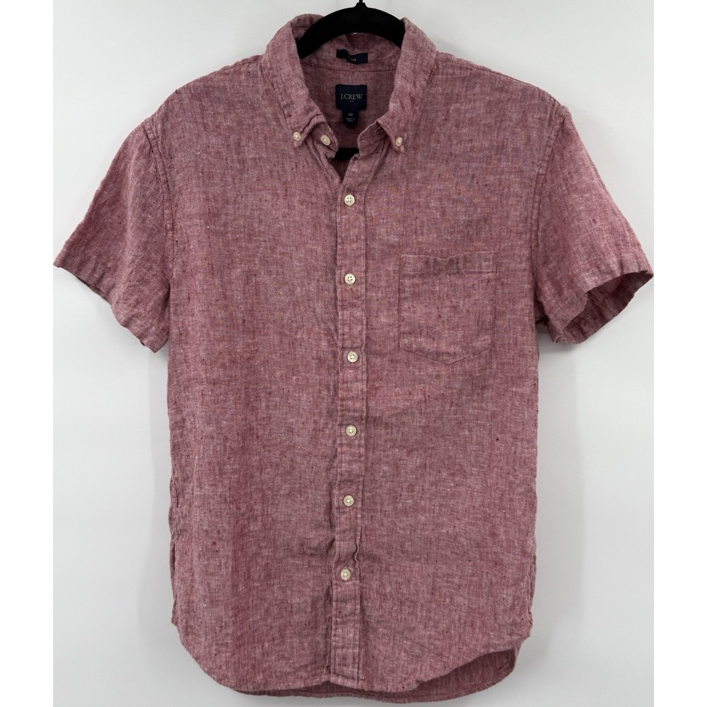 J. Crew Linen Blend Slim Fit M Shirt & POLO Ralph Lauren Wagon Swim Trunks Sz M - Picture 5 of 16